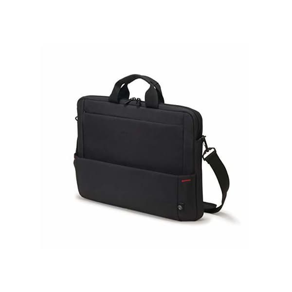 DICOTA Ecological Bag SLIM + BASE Svart För 13-15,6" bärbar dator Gott om lagringsutrymme, HDF-skum Livstidsgaranti D3183