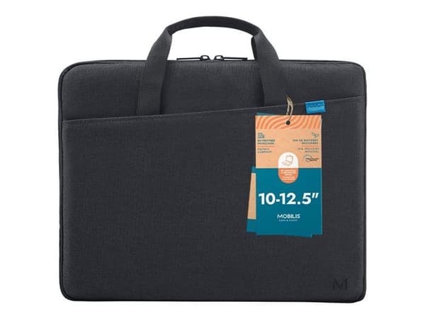Kompakt väska - Mobilis - Trendy - 35% återvunnet - 10-12.5'' - Svart