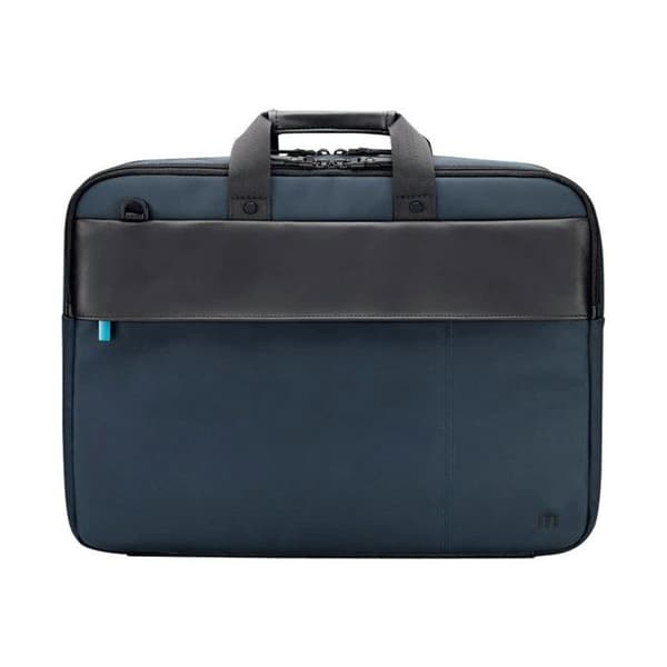 MOBILIS Executive toploading-väska för 11-14" laptop - Marinblått vattenavvisande material
