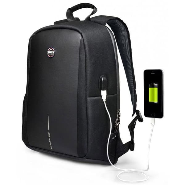 Sac à dos PORT DESIGNS CHICAGO EVO BP för bärbar dator 15,6'' - Svart - 790 g