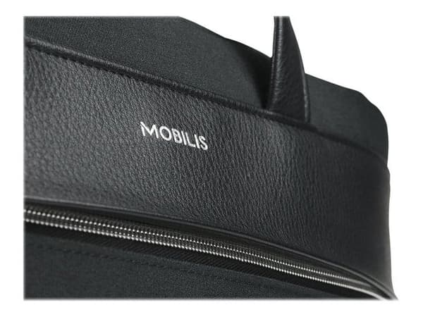 MOBILIS Laptopväska - Vattenavvisande material - Svart och Silver