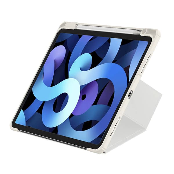 Beskyttelsesveske Baseus Minimalist for iPad Air 4/5 10,9-tommers (hvit)