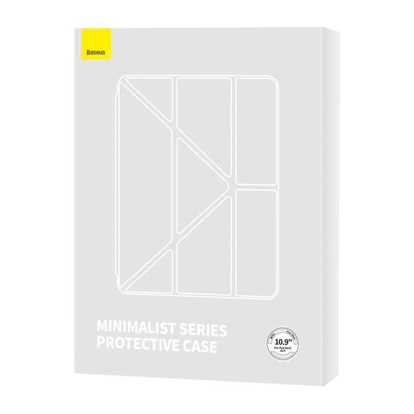 Beskyttelsesveske Baseus Minimalist for iPad Air 4/5 10,9-tommers (hvit)