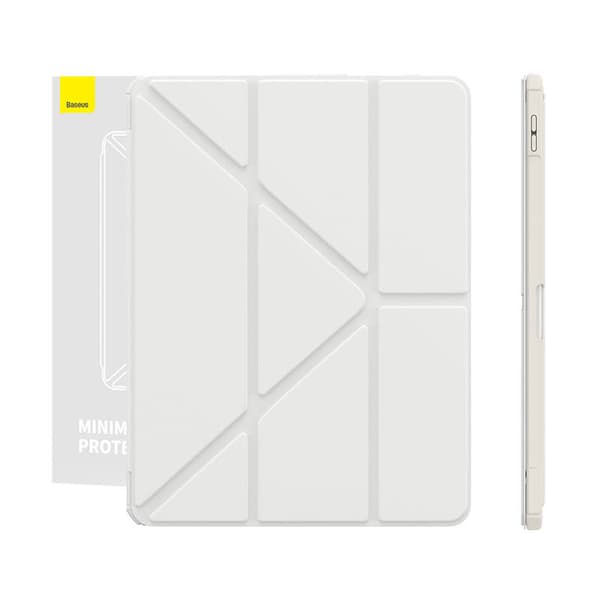 Beskyttelsesveske Baseus Minimalist for iPad Air 4/5 10,9-tommers (hvit)