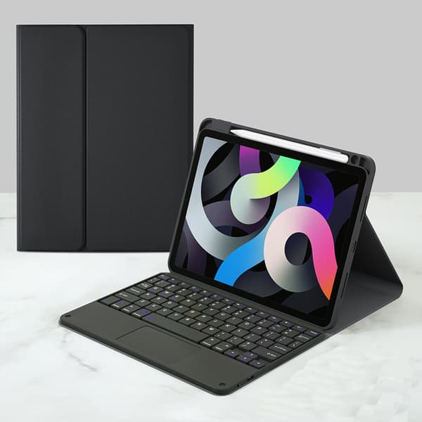 INF Smalt skyddsfodral med styrplatta och tangentbord för iPad iPad Air 2 9.7 inches