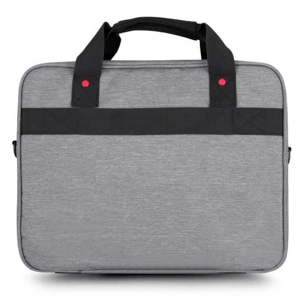 Laptopväska - URBAN FACTORY - MTE14UF - 13''/14'' - USB-port - Gråmelerad