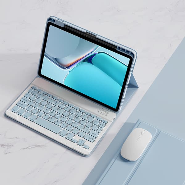 INF Tablet Keyboard Case for Xiaomi Pad 6/6 Pro - Mist Blue