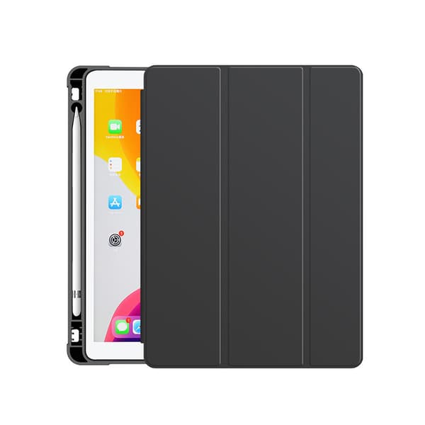 INF Klassisk svart beskyttelsesdeksel til iPad Pro 10.5/Air 10.5 med penneholder