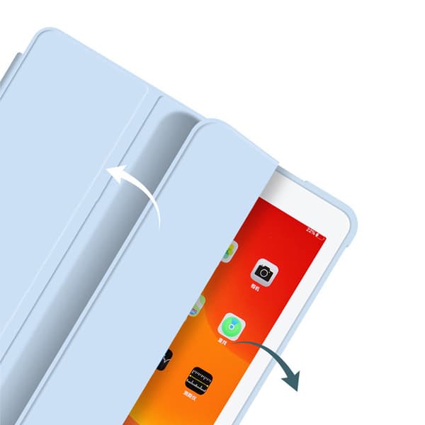 INF Beskyttende etui til iPad Pro 10.5/Air 10.5 - Hvit isblå (pennåpning)
