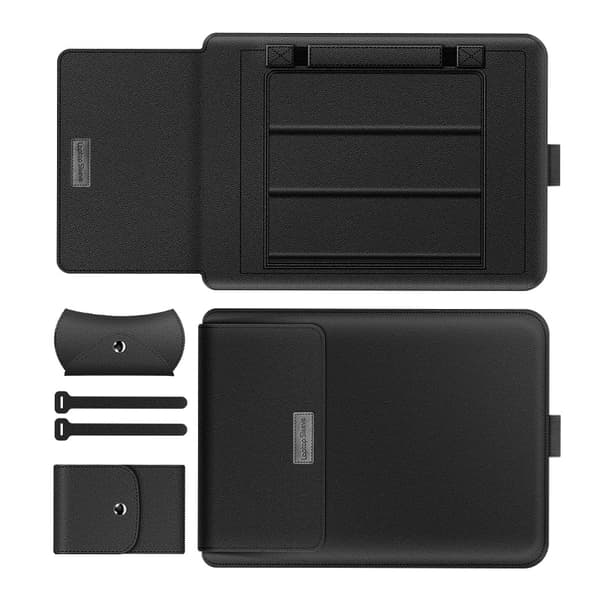 INF Laptopfodral, skyddande fodral i PU-läder