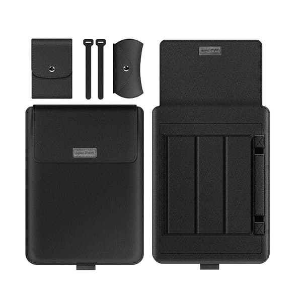 INF Laptopfodral, skyddande fodral i PU-läder