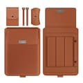 Miniatyrbillede 2 af 4: INF Laptop-sleeve, beskyttende etui i PU-læder