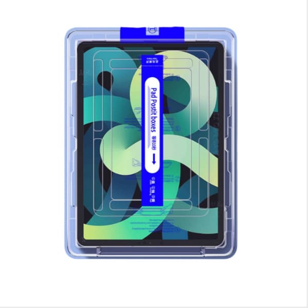 INF Nytt herdet glass skjermbeskytter for iPad Air 3/Pro 10,5 tommer med applikator