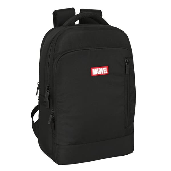 Ryggsäck för bärbar dator och surfplatta med USB uttag Marvel Svart