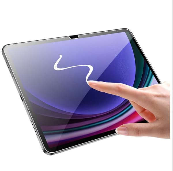 INF Samsung Galaxy Tab S10+/S9+ (12,4 tommer) skærmbeskytter i hærdet glas med støvfri applikator