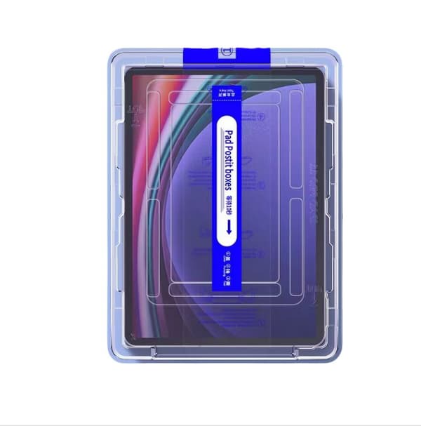 INF Samsung Galaxy Tab S10+/S9+ (12,4 tommer) skærmbeskytter i hærdet glas med støvfri applikator