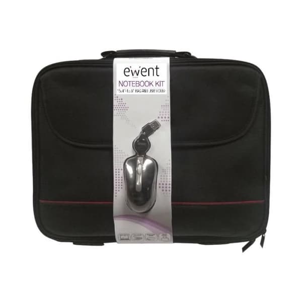Ewent EW2505 15,6" laptopväska med optisk USB-mus