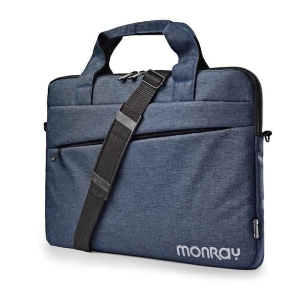 NGS MONRAY CHARTER: Laptopväska upp till 15,6" med vadderat huvudfack. 2 utvändiga fickor.