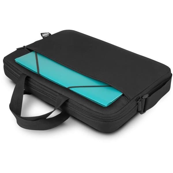 URBAN FACTORY Laptopväska TLS15UF 15,6'' - Integrerad dokumenthållare - 600d vattenavvisande nylon