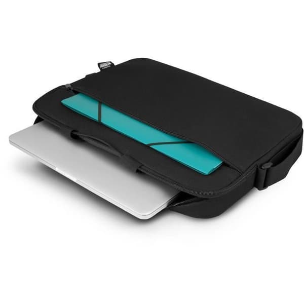 URBAN FACTORY Laptopväska TLS15UF 15,6'' - Integrerad dokumenthållare - 600d vattenavvisande nylon