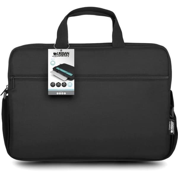 URBAN FACTORY Laptopväska TLS15UF 15,6'' - Integrerad dokumenthållare - 600d vattenavvisande nylon