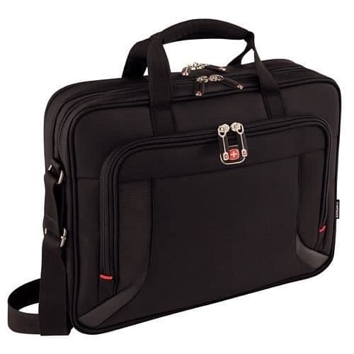 WENGER Prospectus Laptopväska - Svart - 16" Fack - Organisering av föremål
