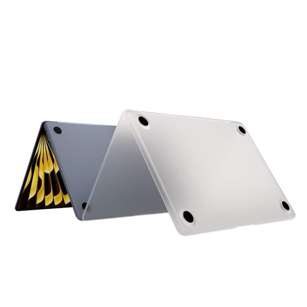 NEXT ONE SafeGuard Case MacBook Air 15" M2 / M3 sumu läpinäkyvä