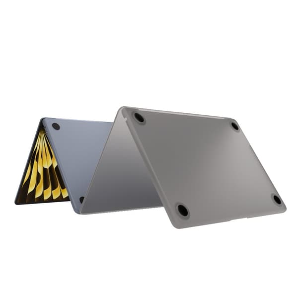 NEXT ONE SafeGuard Case MacBook Air 15" M2 / M3 savumusta