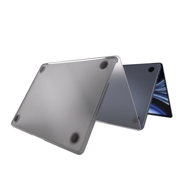 NEXT ONE SafeGuard Case MacBook Air 13" M2 / M3 røgsort