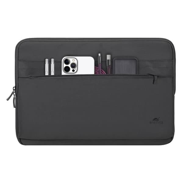 Vattentålig 15-tum Laptopfodral i Polyester Rivacase Svart