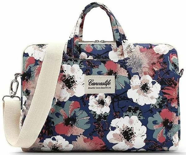 Canvaslife 15" laptopväska för Macbook Pro Blå Camella