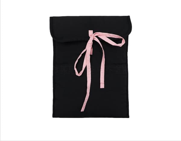 INF Laptop-sleeve med sløjfe, polstret iPad-etui