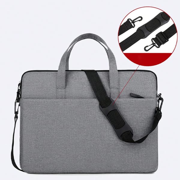 INF Slank Laptopveske 14 Tommer 13 Tommer, Vannbestandig Laptopetui for Arbeid