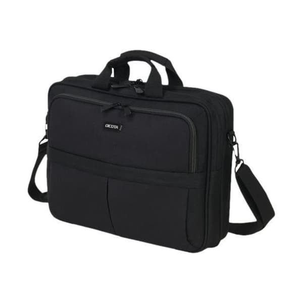 DICOTA Bärväska SCALE - Messenger Style för 39,6 cm (15,6") bärbar dator - Svart - 600D polyeten