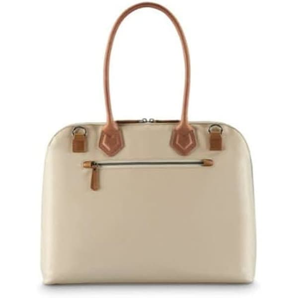 Laptop-väska - HAMA - Fabulous - Beige imitationsläder - 15,6 tum - Vadderad