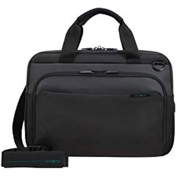 Bärbar datorväska - SAMSONITE - Mysight - 14 tum - Återvunnen PET-fiber - Svart