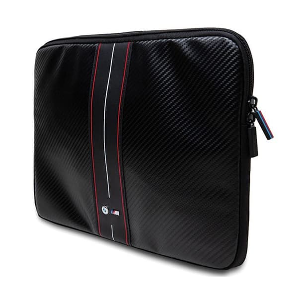 BMW Carbon Red Stripes Sleeve - Laptopfodral 15" / 16" (svart)