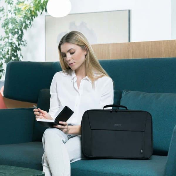 Sacoche MULTI BASE - DICOTA - D30446 - Svart - 14"-15.6" - Lätt polyester skydd