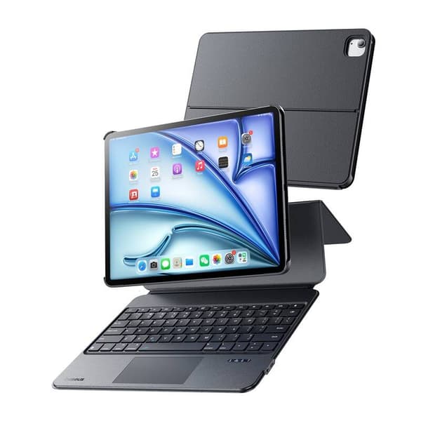 Baseus Brilliance 2 -näppäimistökotelo Ipad Prolle 12,9" (musta)