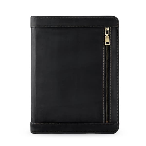 INF Premium læder tablet taske til iPad 9.7 tommer Sort