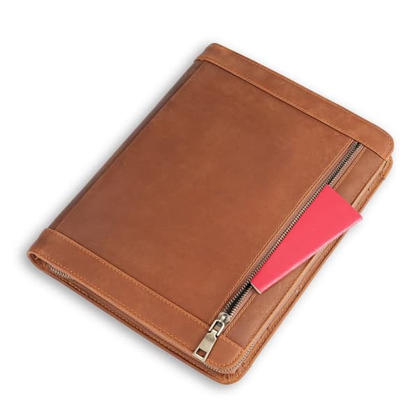 INF Premium Leather Tablet Case for iPad 9.7 inch Brun