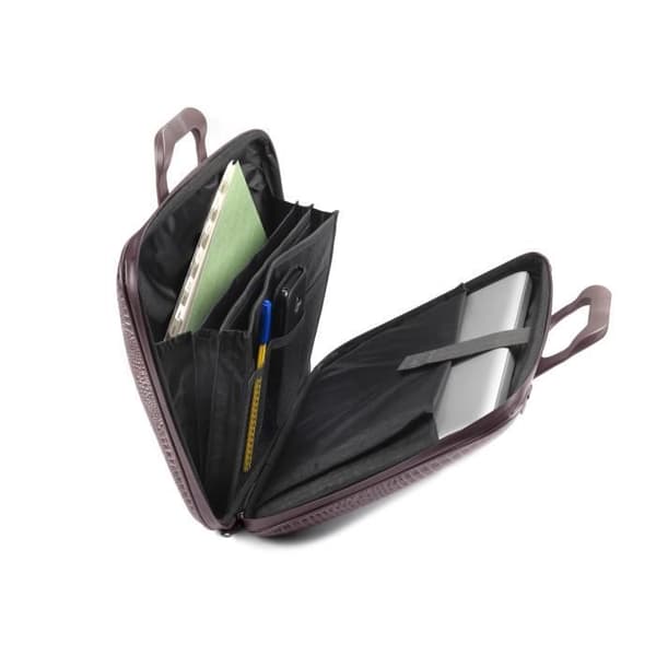 Bombata laptopväska Shiny Cocco 43 x 33 cm konstläder röd