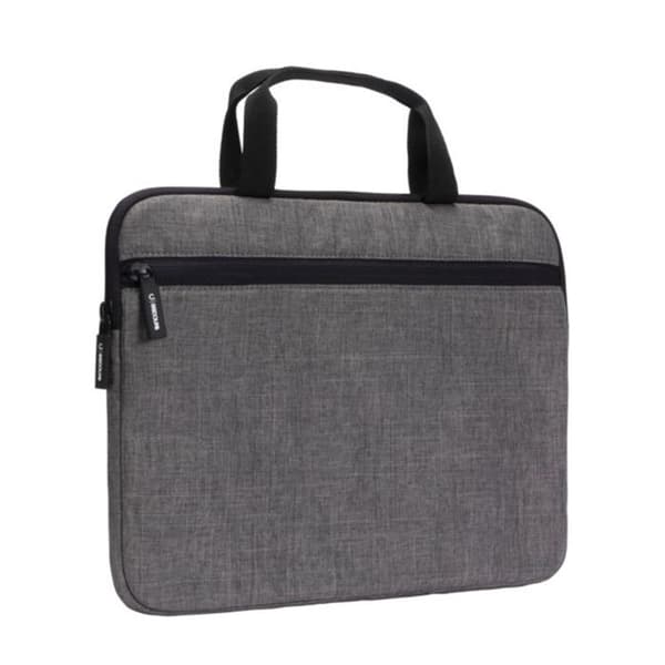 Fodral för 13-tumslaptop, dragkedja i polyester - Grå