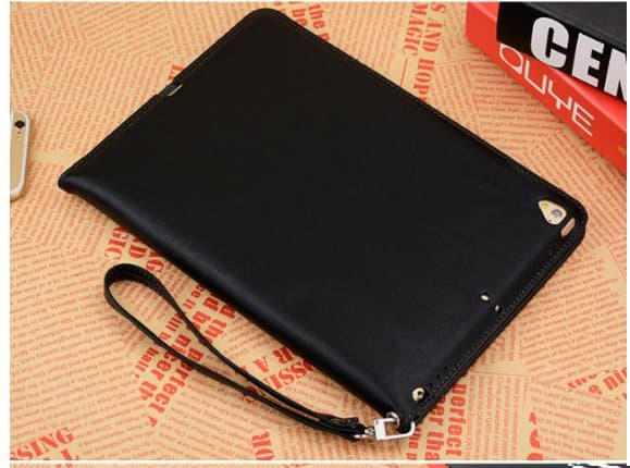 INF Snyggt PU-fodral för iPad Mini 1/2/3/4/5 med stativ Svart