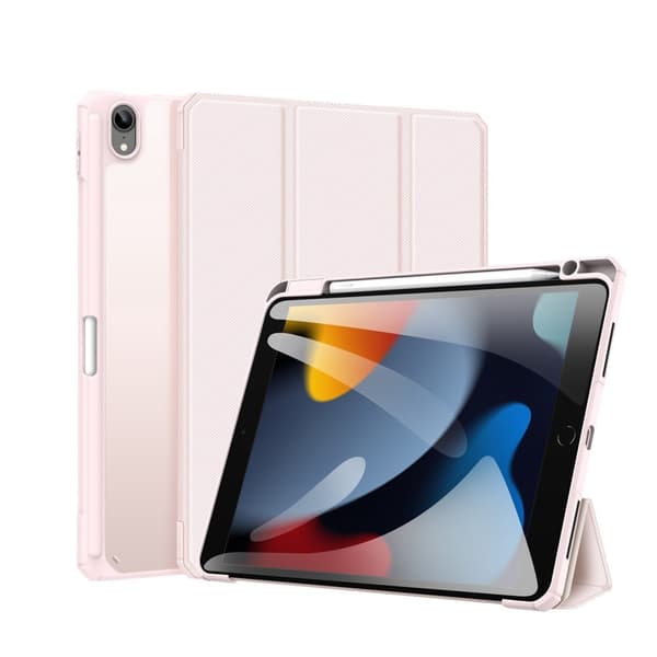DUX DUCIS iPad 11" (2025) TOBY Series Trifold Flip Cover - Pink