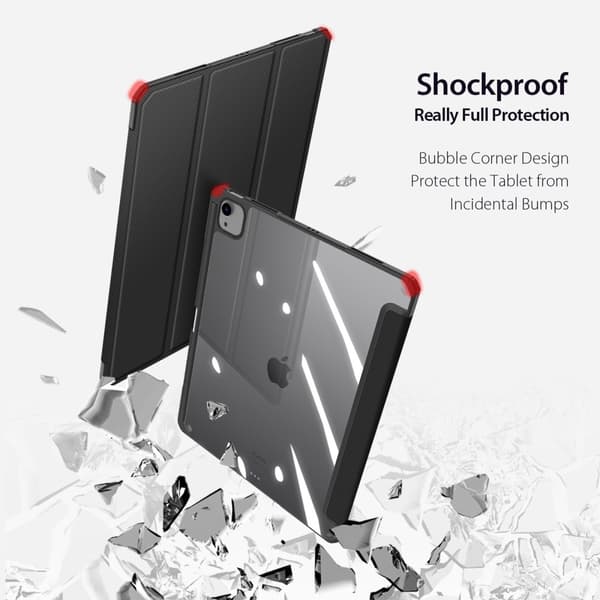 DUX DUCIS iPad Air 13 (2025) TOBY Series Trifold Fodral - Svart
