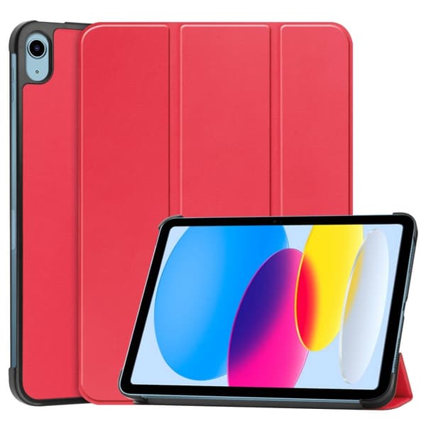 SKALO iPad 11" (2025) Trifold Fodral - Röd