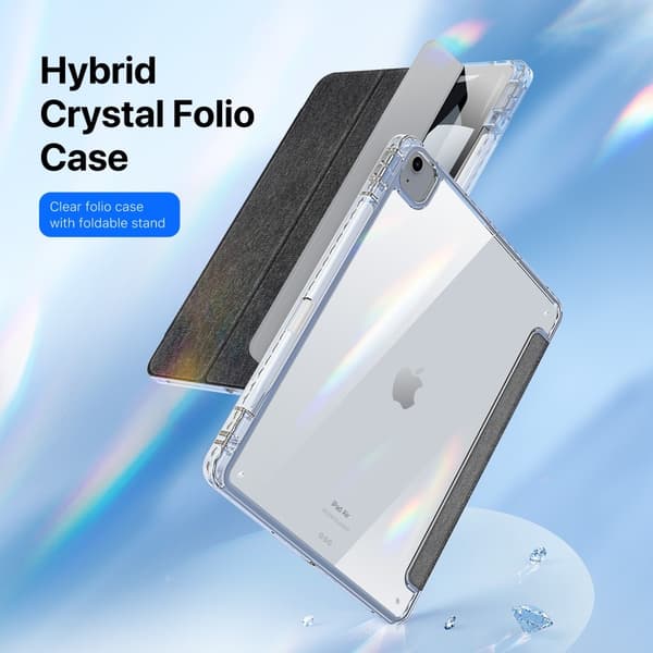 DUX DUCIS iPad Air 13 (2025) Unid Series Trifold Flip Cover - Sort