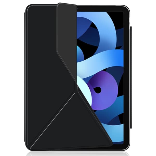 SKALO iPad Air 13 (2025) Magnetisk foldetaske med magnetisk bagside - Sort