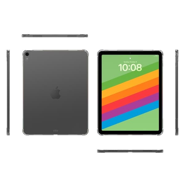 SKALO iPad Air 11 (2025) Clear TPU Cover - Gennemsigtig
